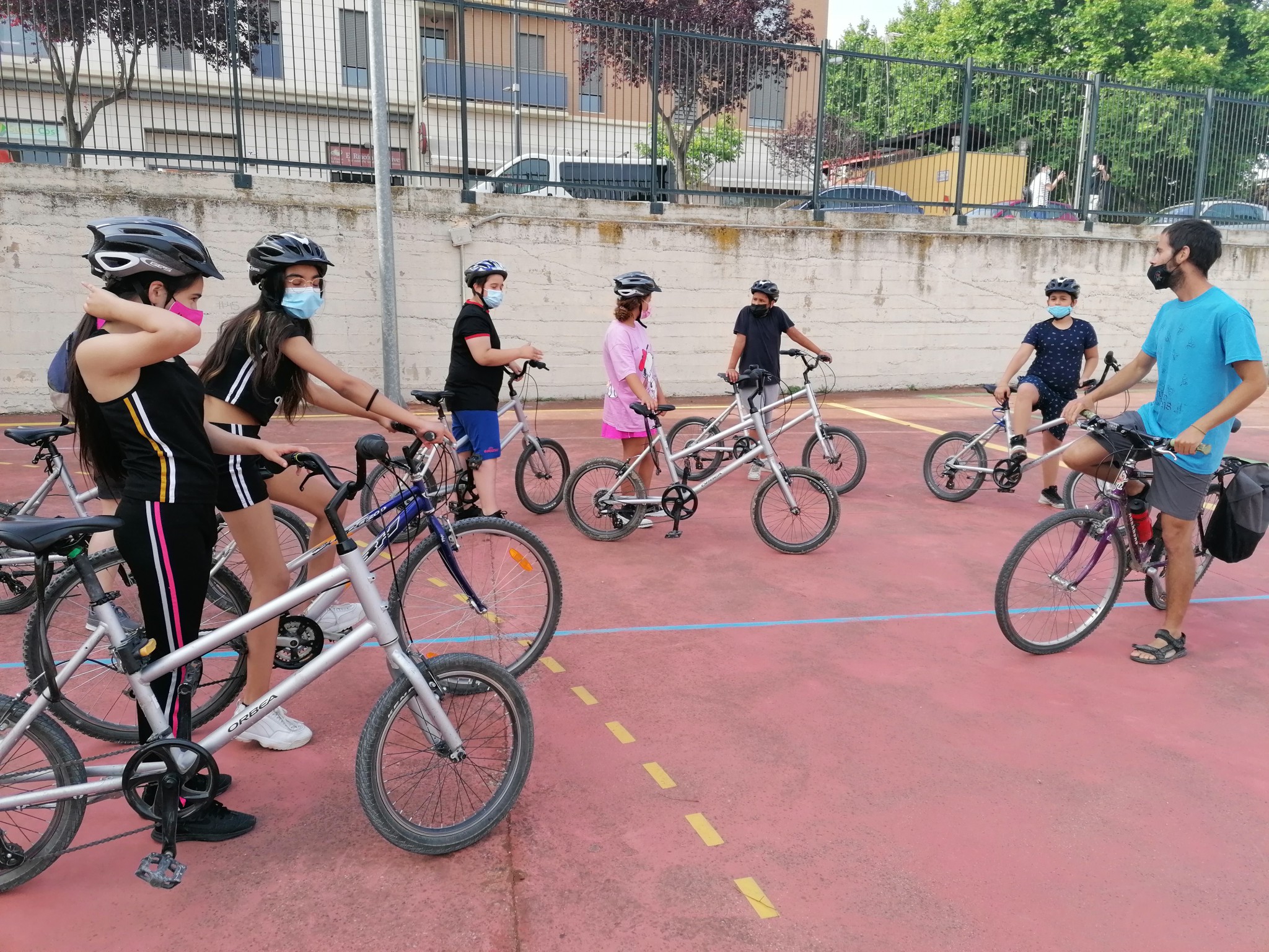 CEIP RAMIRO SOLANS - La bici en el cole en Zaragoza